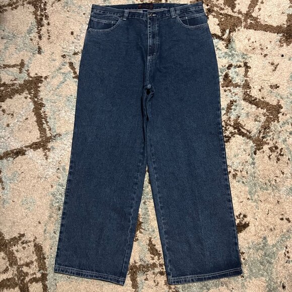 Vintage Dtek Baggy Jeans Size 38x31 Skater Southpole Style Y2K - Picture 1 of 6